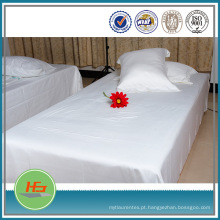 Cama do Microfiber do tamanho do gêmeo do hotel da venda por atacado e folha cabida